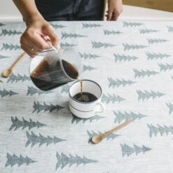 Gran Jacquard-kudottu Pöytäliina 147x250 Cm -Klippan Yllefabrik Kauppa 42416 01 02 70ad2e0394