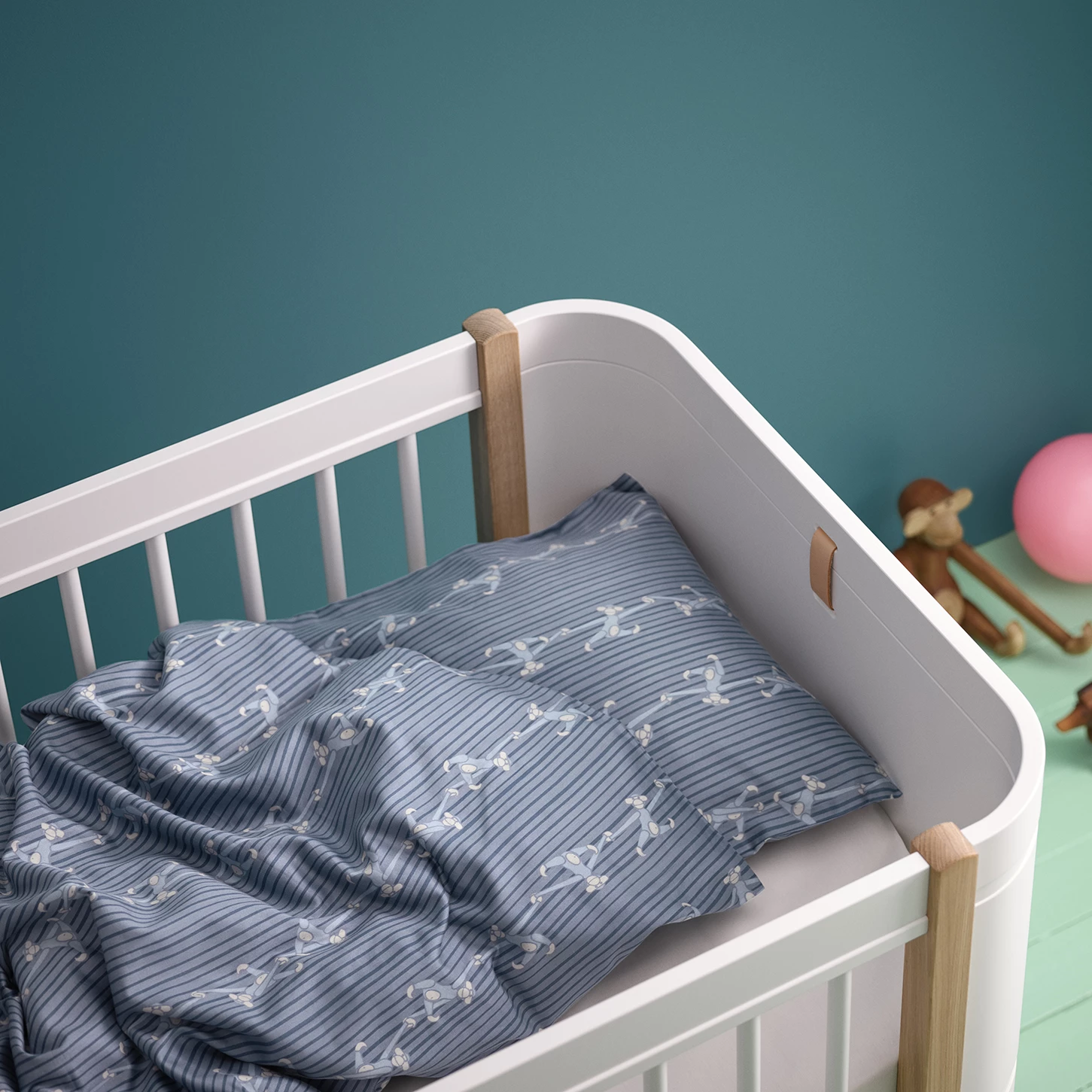 Kay Bojesen Pussilakanasetti Apina 70x100 Cm 2 Kay Bojesen Pussilakanasetti Apina 70x100 Cm - Image 2