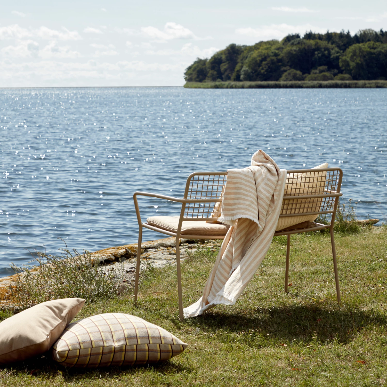 Broste Copenhagen Frankie Puuvillahuopa 130x180 Cm 2 Broste Copenhagen Frankie Puuvillahuopa 130x180 Cm - Image 2