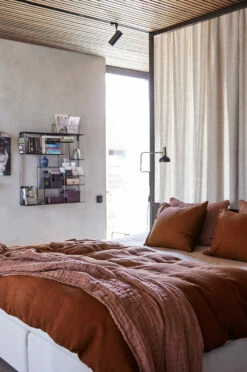 Hannelin Päiväpeite Rust 'n Rose (ruskea) -Klippan Yllefabrik Kauppa 504716 01 3 EnvironmentImage 3bd11e5b50