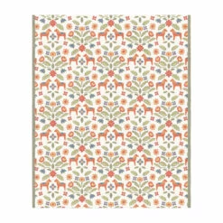 Kurbitsblom Puuvillapeitto 140x170 Cm