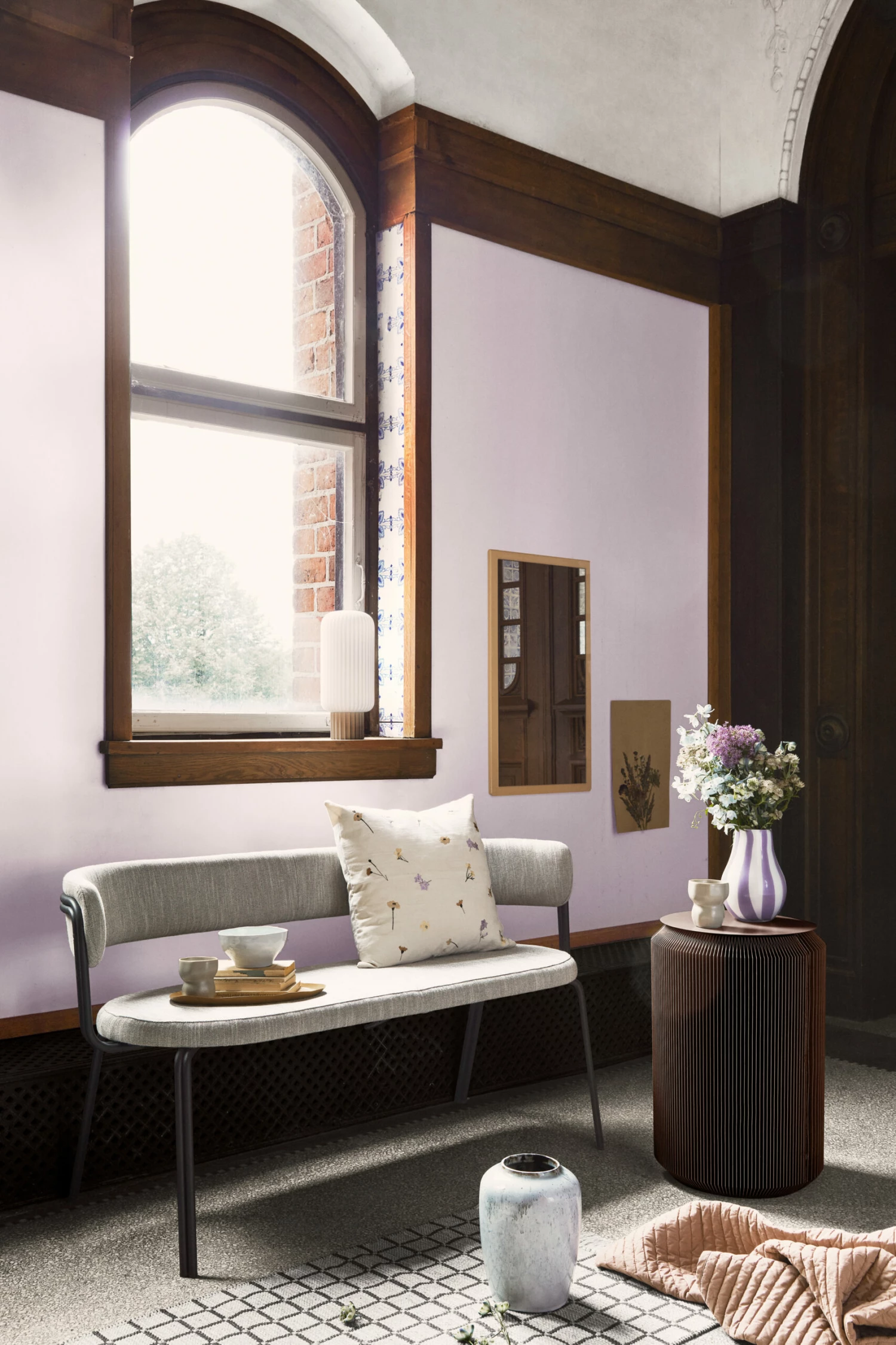 Broste Copenhagen Flora Tyynynpäällinen 50 X 50 Cm 2 Broste Copenhagen Flora Tyynynpäällinen 50 X 50 Cm - Image 2