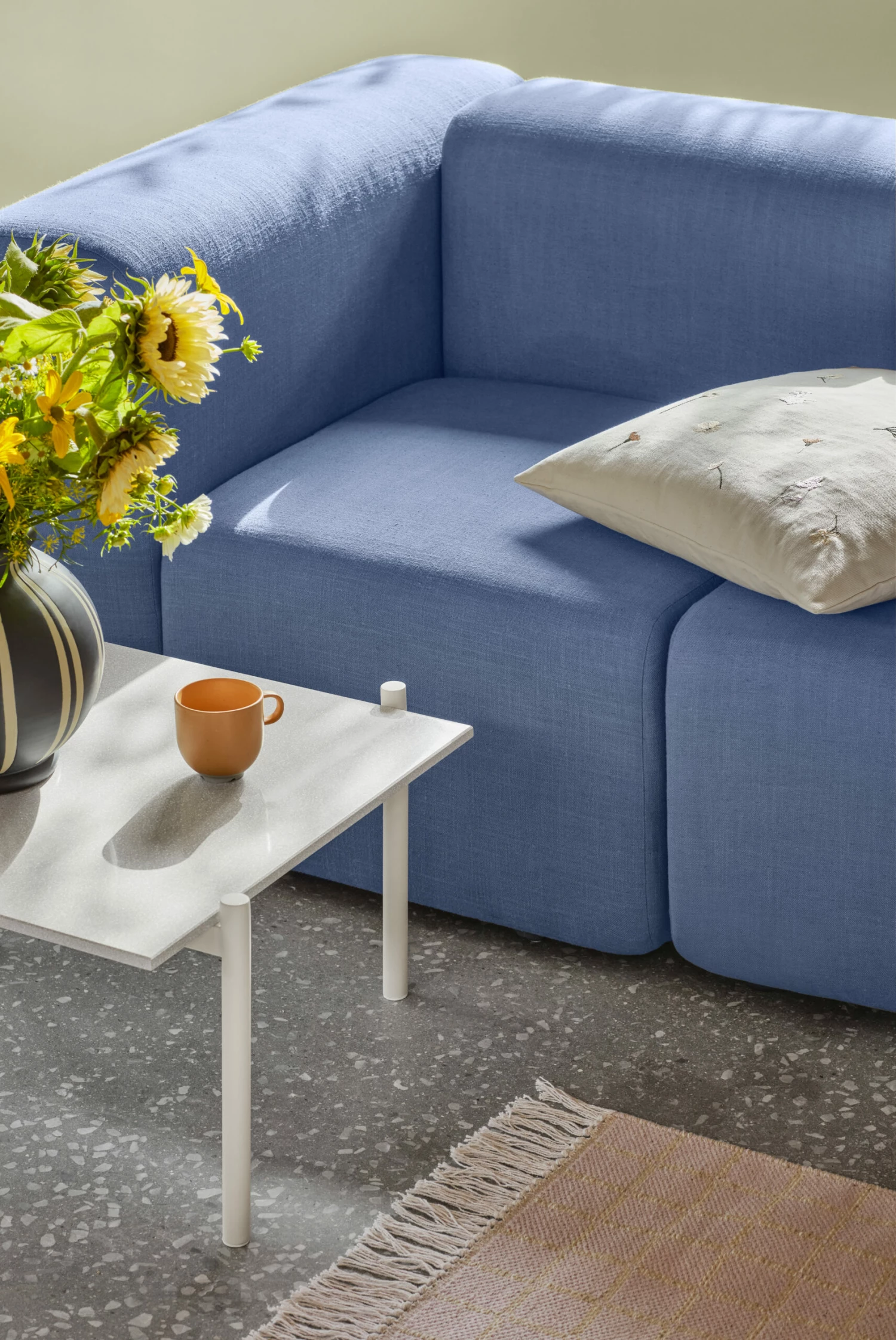 Broste Copenhagen Flora Tyynynpäällinen 50 X 50 Cm 3 Broste Copenhagen Flora Tyynynpäällinen 50 X 50 Cm - Image 3