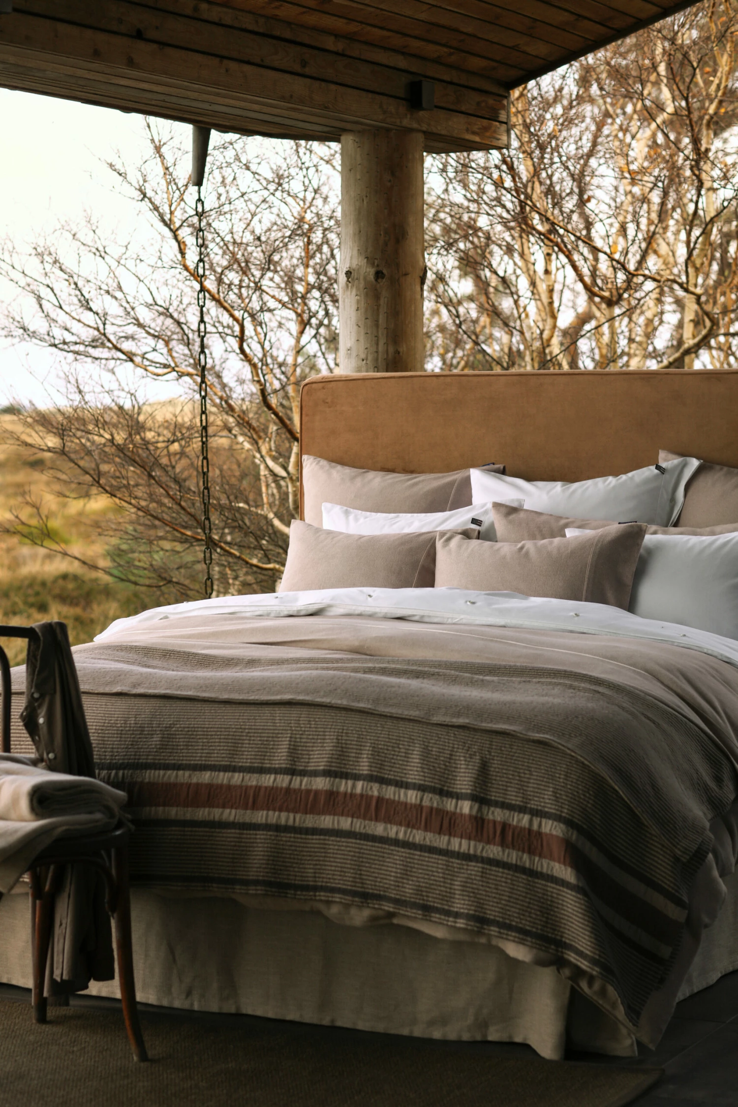 Lexington Side Striped Soft Quilted Päiväpeite 240x260 Cm 4 Lexington Side Striped Soft Quilted Päiväpeite 240x260 Cm - Image 4