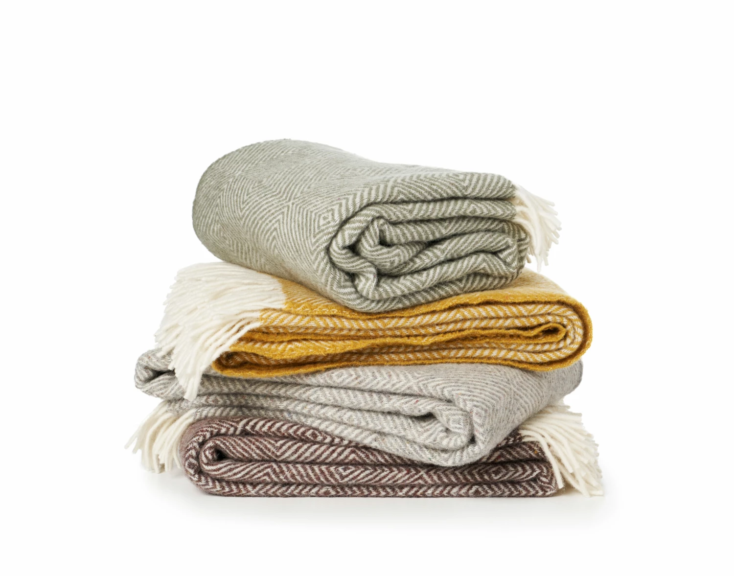 Klippan Yllefabrik Gooseye Villahuopa, 130 X 200 Cm 2 Klippan Yllefabrik Gooseye Villahuopa, 130 X 200 Cm - Image 2