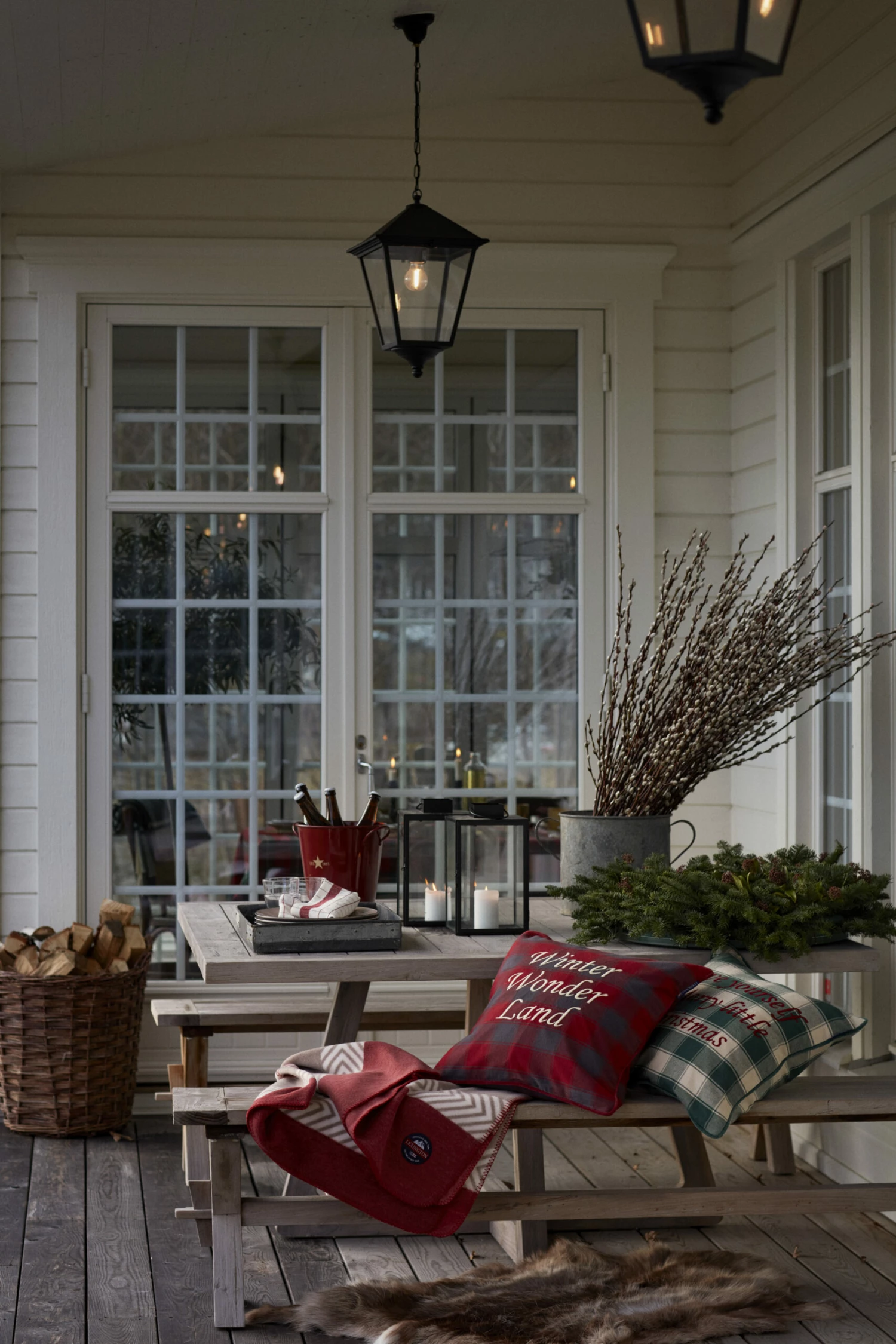 Lexington Checked Organic Cotton Flannel -tyynynpäällinen 50 X 50 Cm 4 Lexington Checked Organic Cotton Flannel -tyynynpäällinen 50 X 50 Cm - Image 4