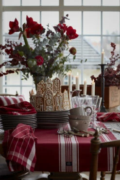 Lexington Striped Organic Cotton Rib -kaitaliina 50 X 250 Cm -Klippan Yllefabrik Kauppa 516250 01 4 EnvironmentImage 00785a2f4d