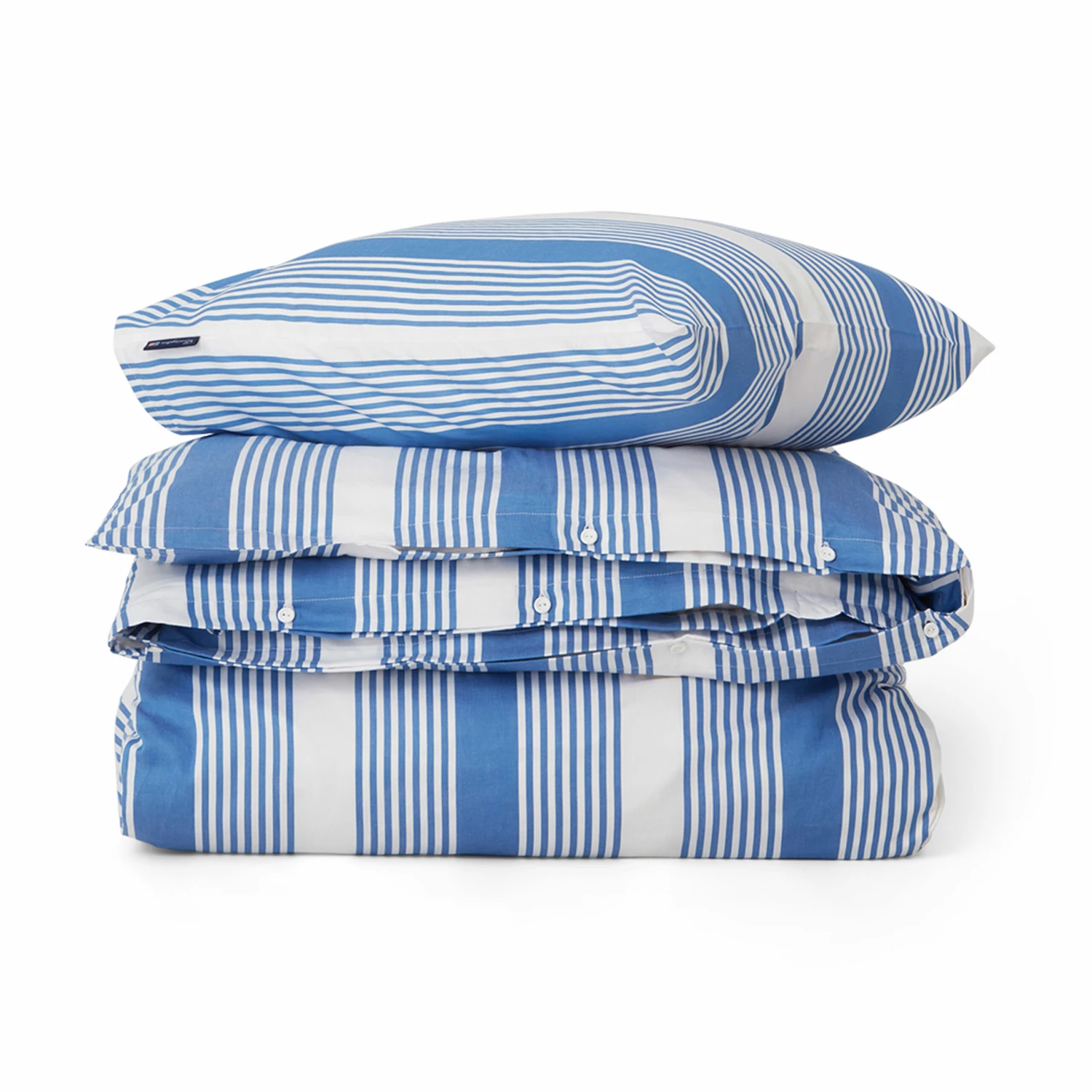 Lexington Striped Cotton Sateen -pussilakanasetti 150 X 210 Cm 1 Lexington Striped Cotton Sateen -pussilakanasetti 150 X 210 Cm