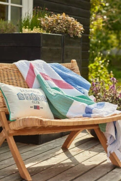 Lexington Beach Club Small Embroidered -tyyny 30 X 40 Cm -Klippan Yllefabrik Kauppa 577979 01 40 EnvironmentImage cdebbeb4d6